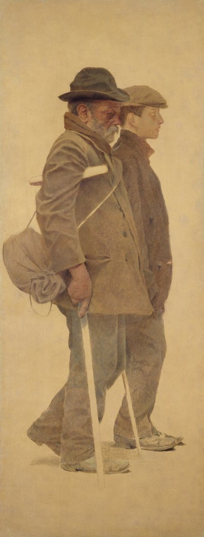 The Mouthful of Bread, study for 